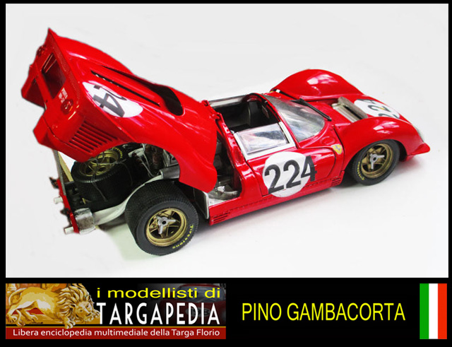 Targa Florio 1967 - Ferrari 330 P4 - Jouef 1.18 (9).jpg